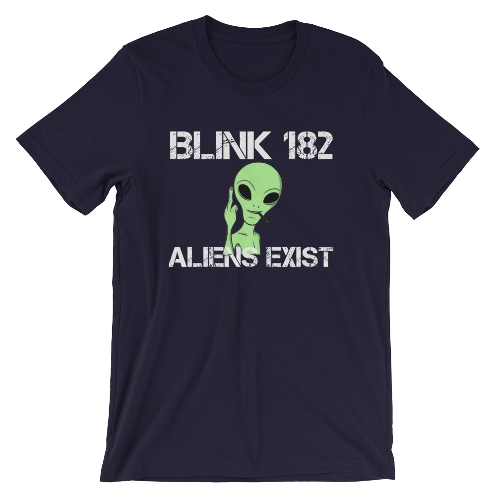 blink 182 aliens exist shirt