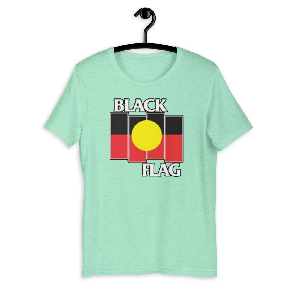Tshirt Black Flag X Aboriginal Unisex T-Shirt - Image 19