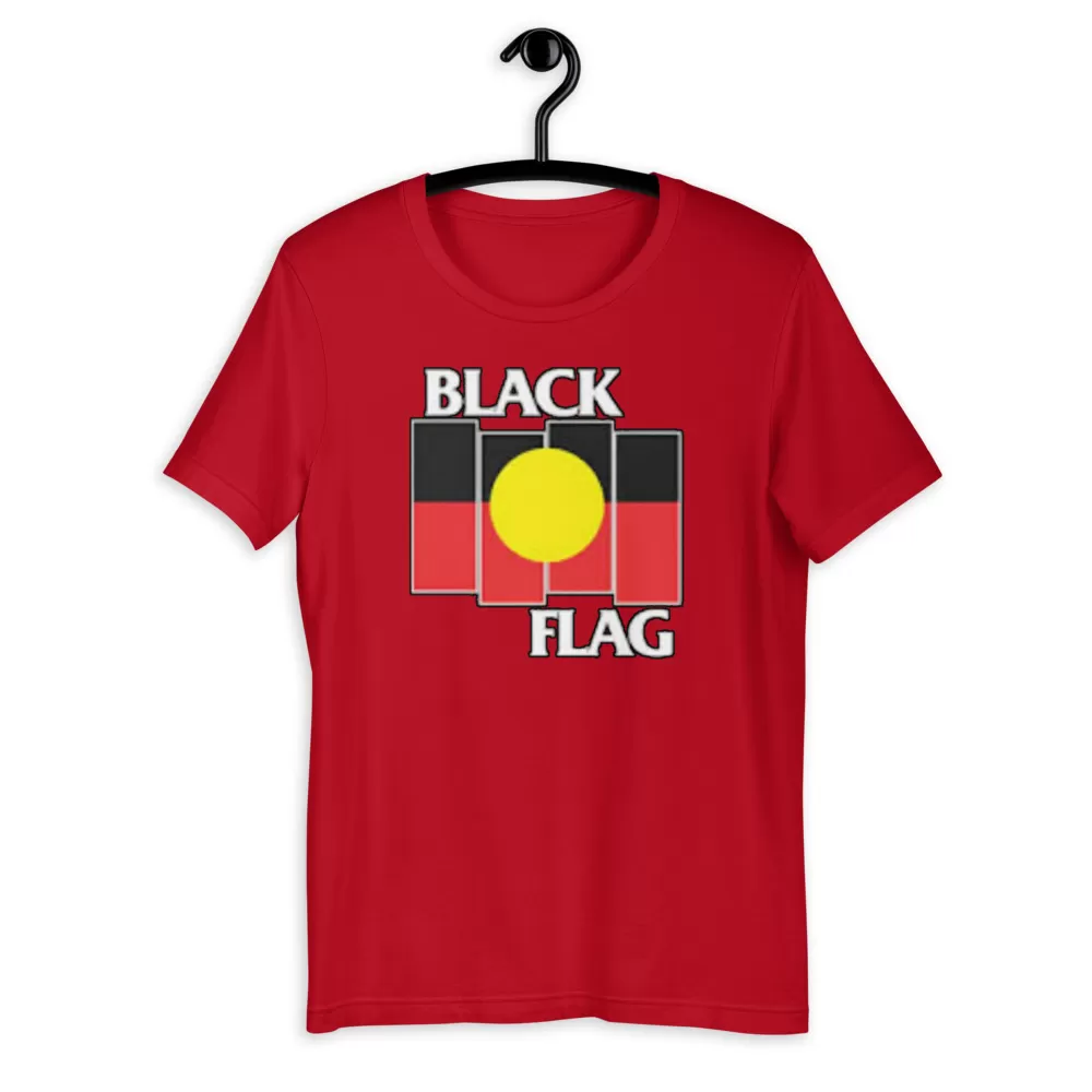 Tshirt Black Flag X Aboriginal Unisex T-Shirt - Image 20
