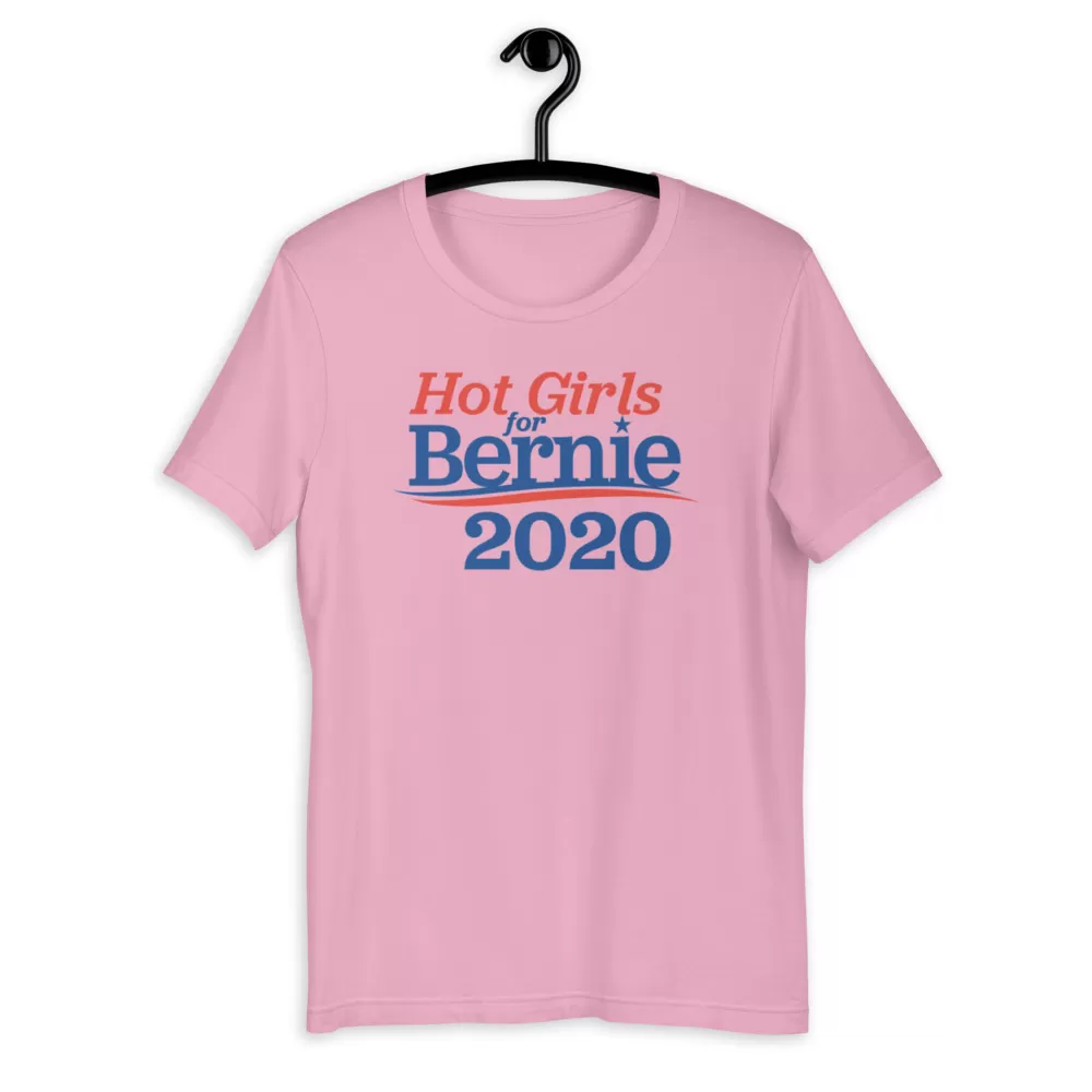 Hot girls Bernie 2020 Short-Sleeve Unisex T-Shirt - Image 14