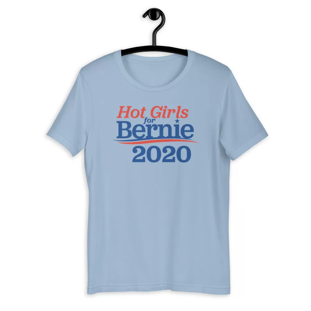 Hot girls Bernie 2020 Short-Sleeve Unisex T-Shirt - Image 11