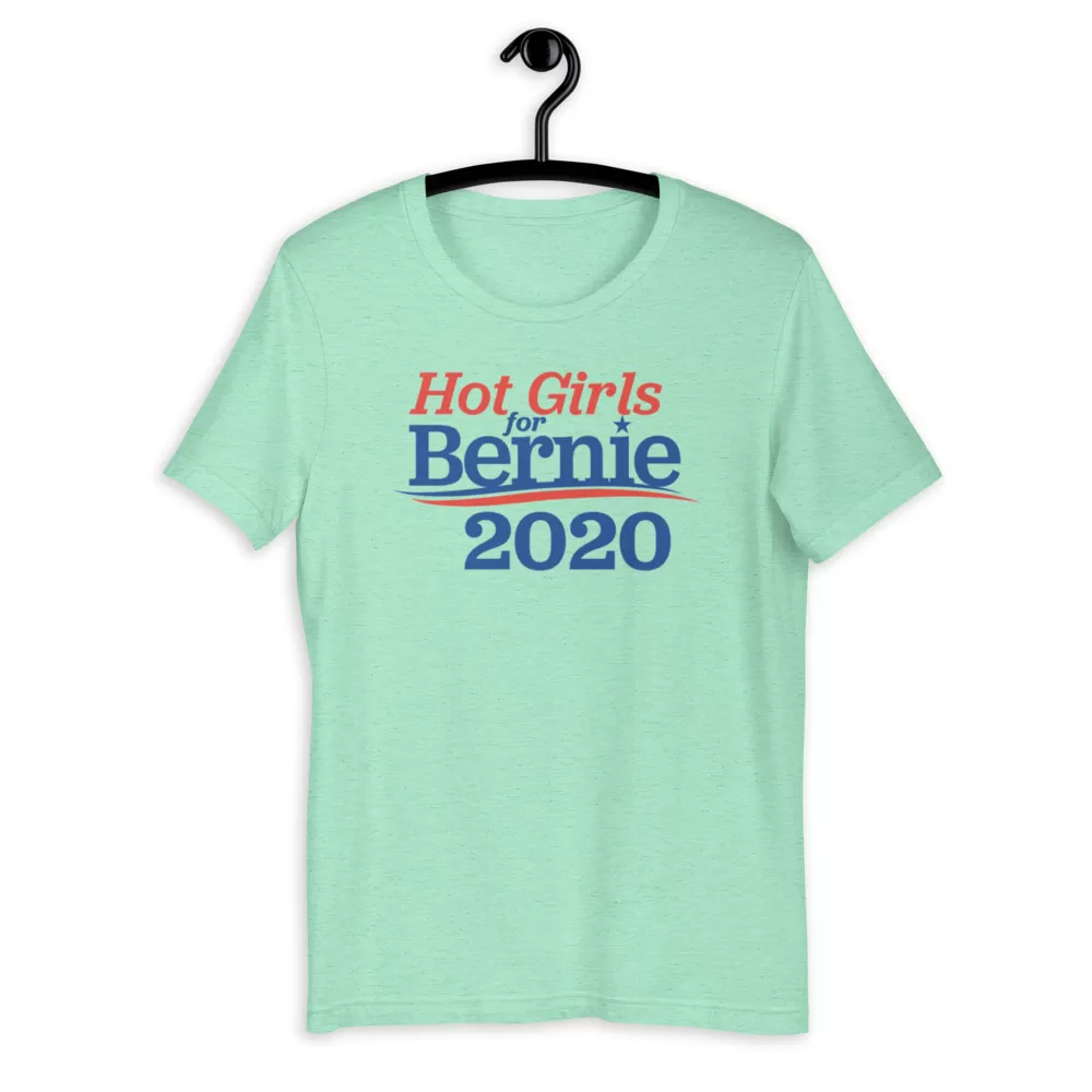 Hot girls Bernie 2020 Short-Sleeve Unisex T-Shirt - Image 13