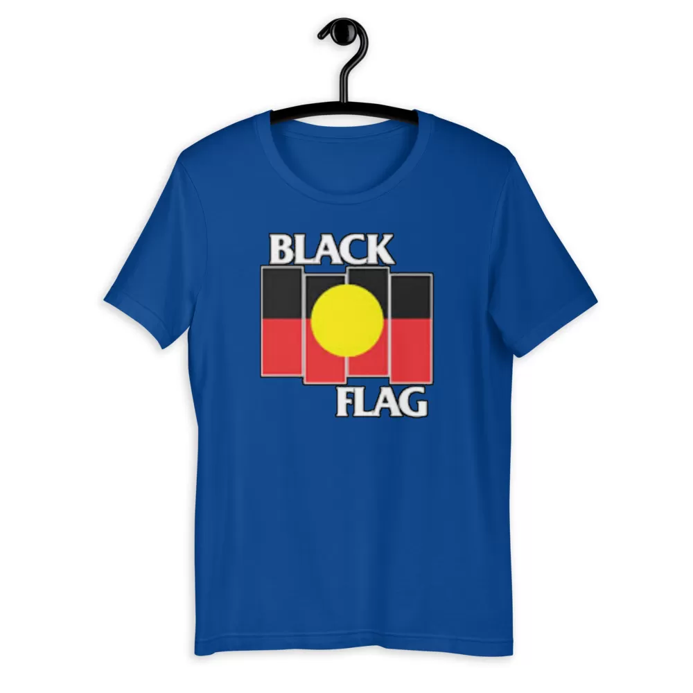 Tshirt Black Flag X Aboriginal Unisex T-Shirt - Image 18
