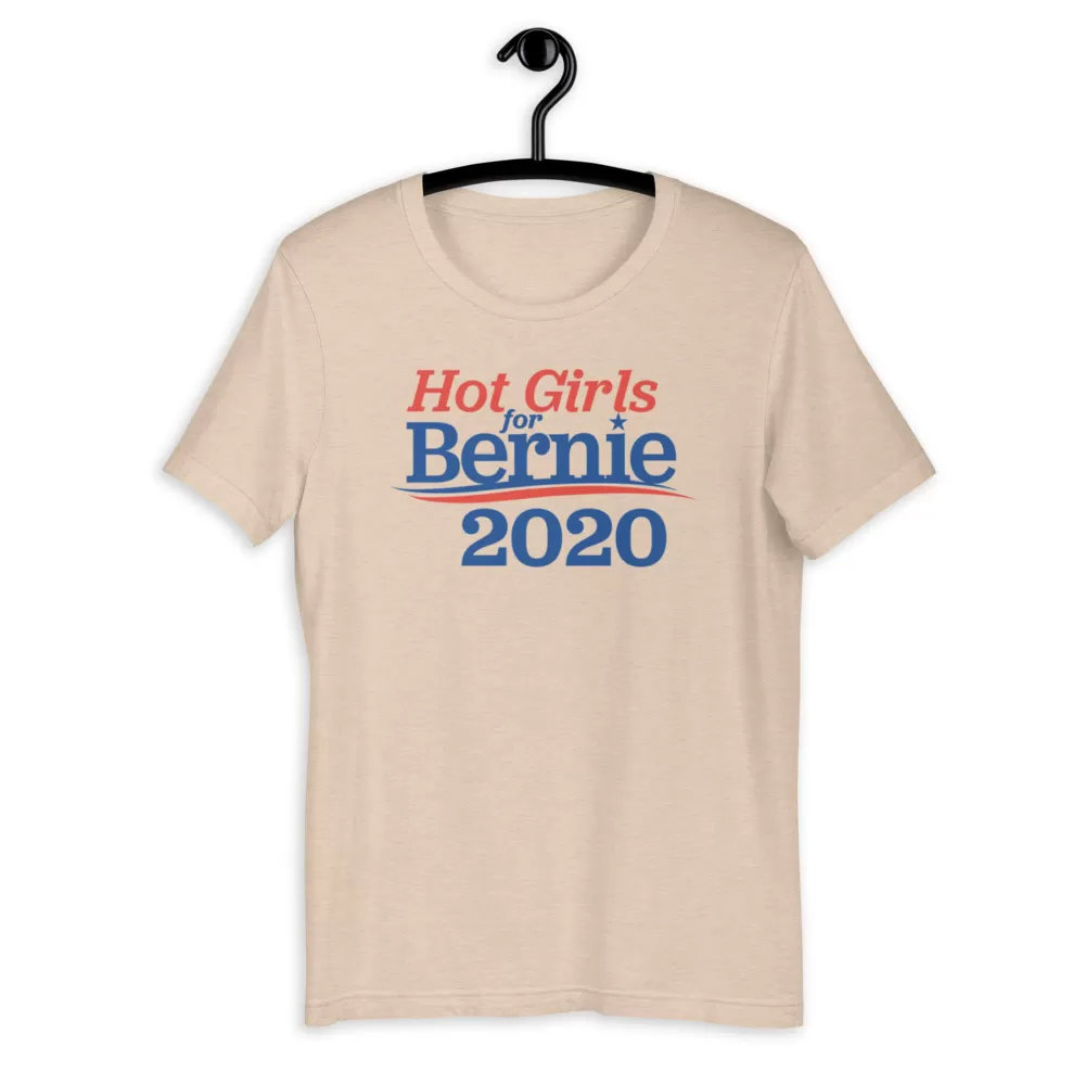 Hot girls Bernie 2020 Short-Sleeve Unisex T-Shirt - Image 10