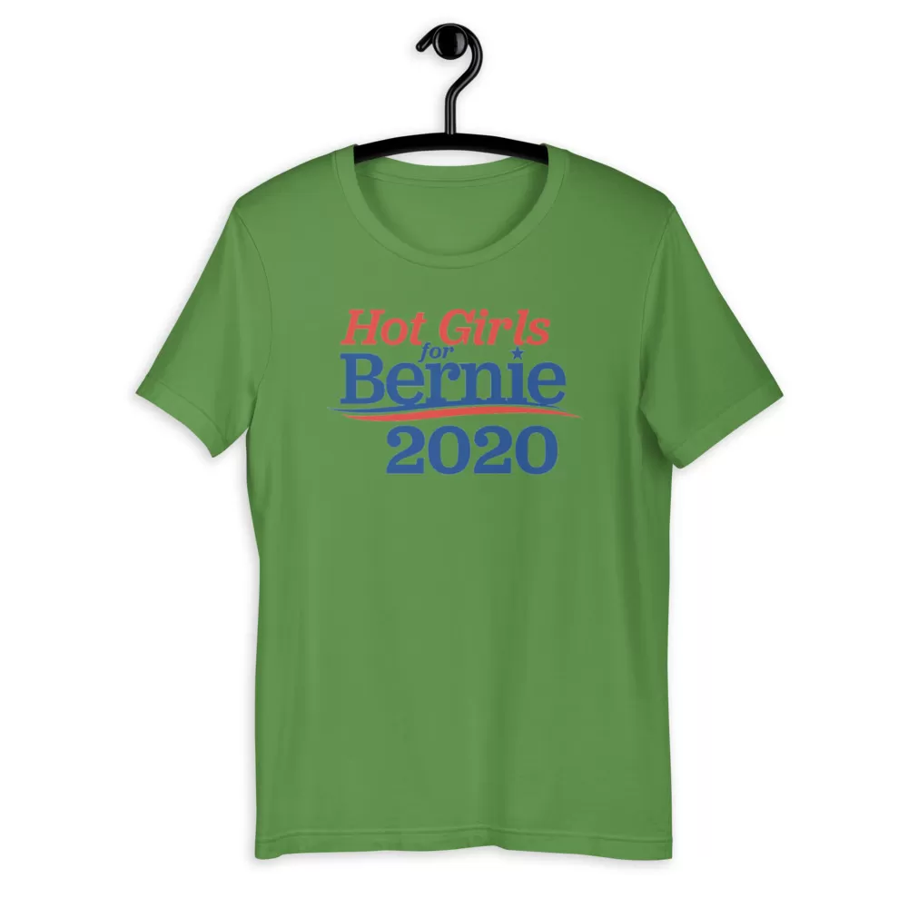 Hot girls Bernie 2020 Short-Sleeve Unisex T-Shirt - Image 3