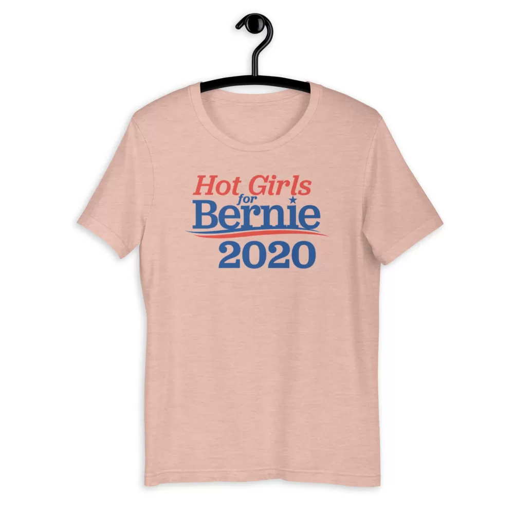Hot girls Bernie 2020 Short-Sleeve Unisex T-Shirt - Image 12
