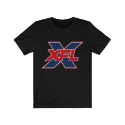 XFL T SHIRT Unisex Jersey Short Sleeve Tee