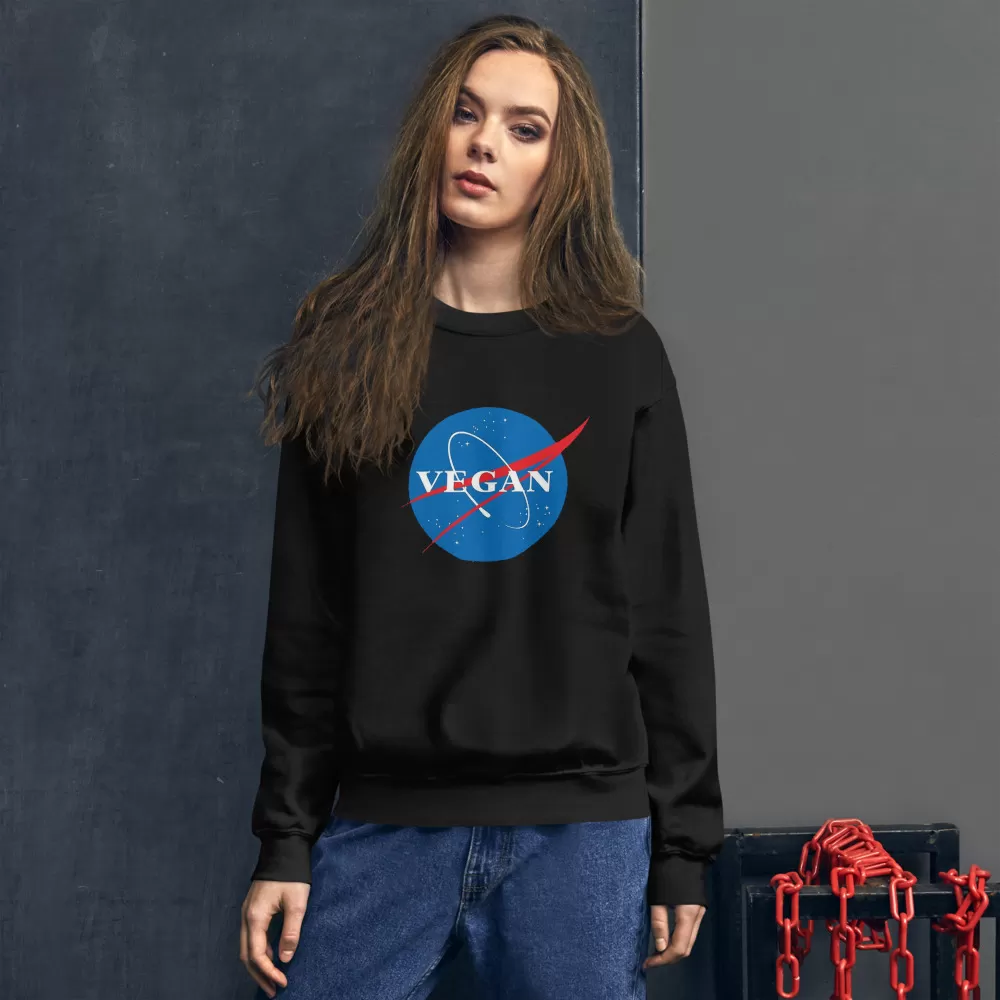 Vegan Nasa Unisex Sweatshirt - Image 2
