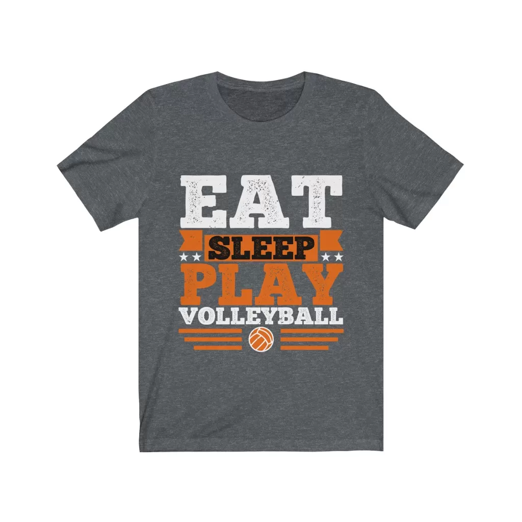 Eat sleep play volleyball T-shirt - Image 10
