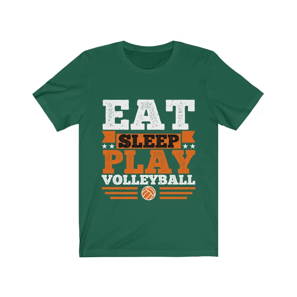 Eat sleep play volleyball T-shirt - Image 6