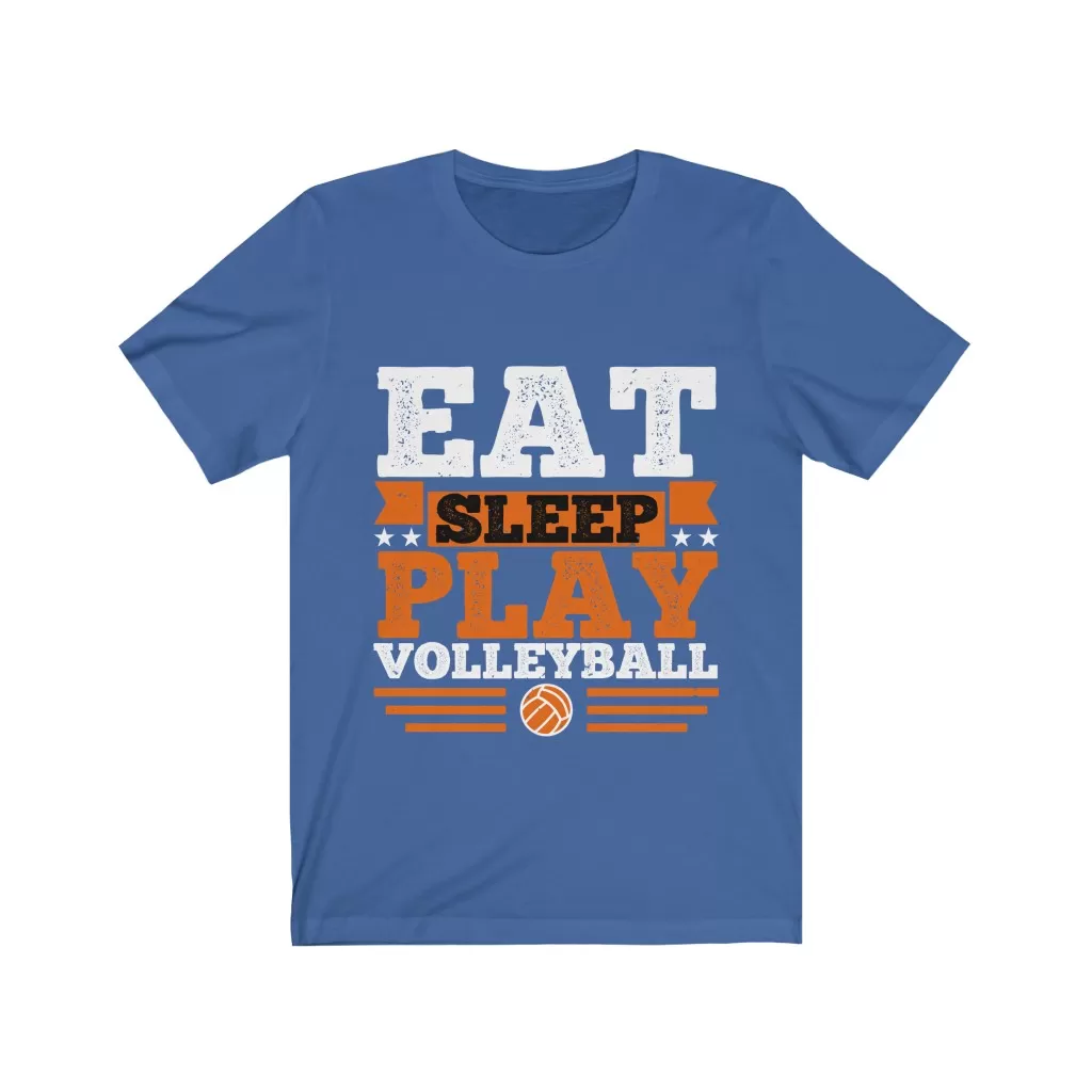 Eat sleep play volleyball T-shirt - Image 7