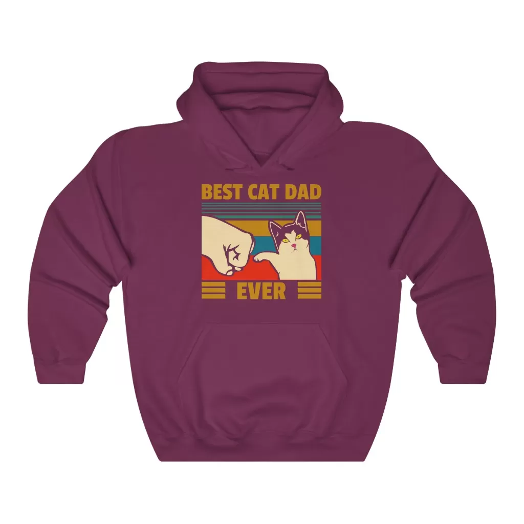 Best cat dad Unisex hoodie - Image 10