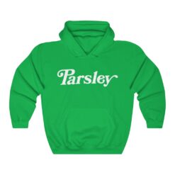 Parsley lit it vibe on the side unisex hoodie