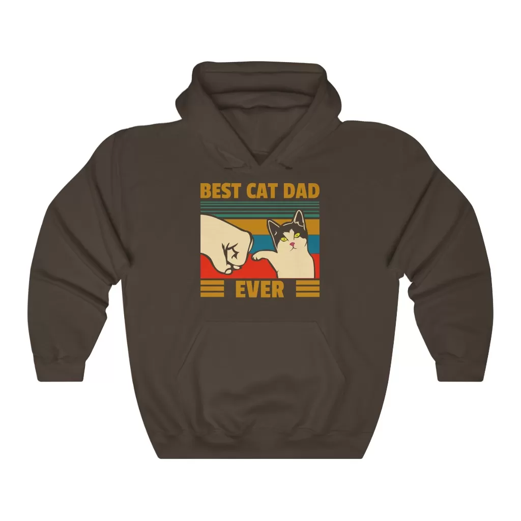 Best cat dad Unisex hoodie - Image 3