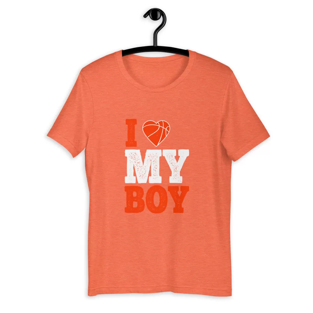 I love my boy Unisex T-Shirt - Image 17