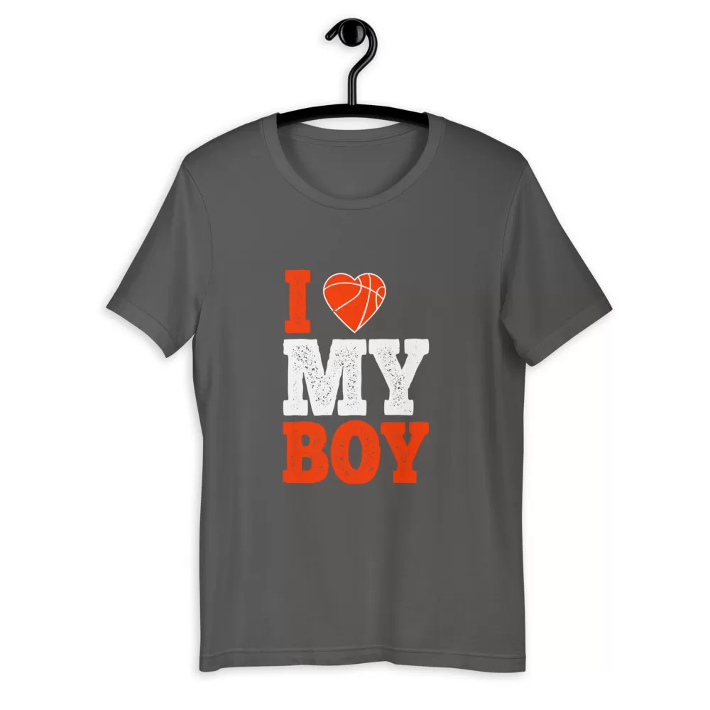 I love my boy Unisex T-Shirt - Image 6