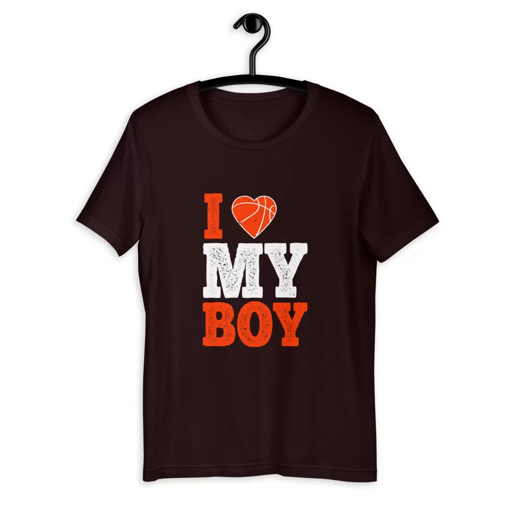 I love my boy Unisex T-Shirt - Image 11