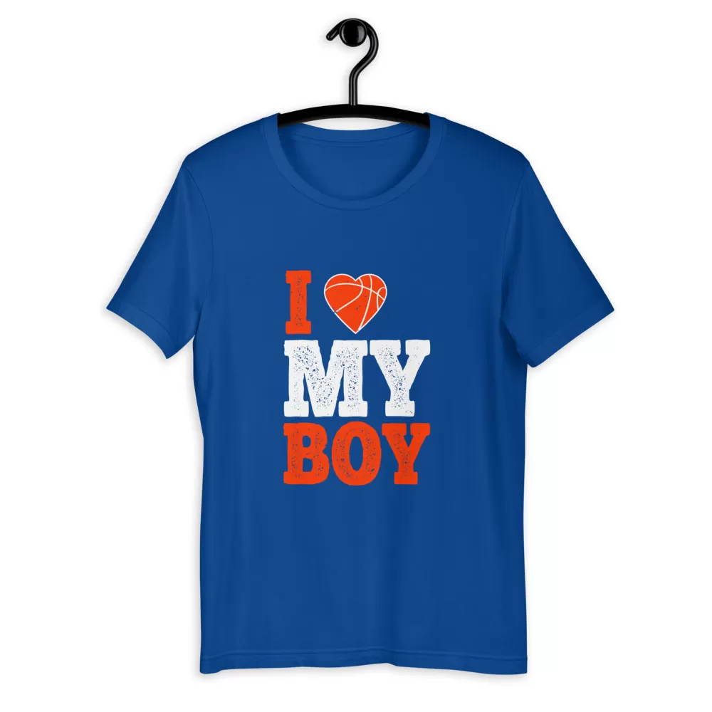 I love my boy Unisex T-Shirt - Image 14