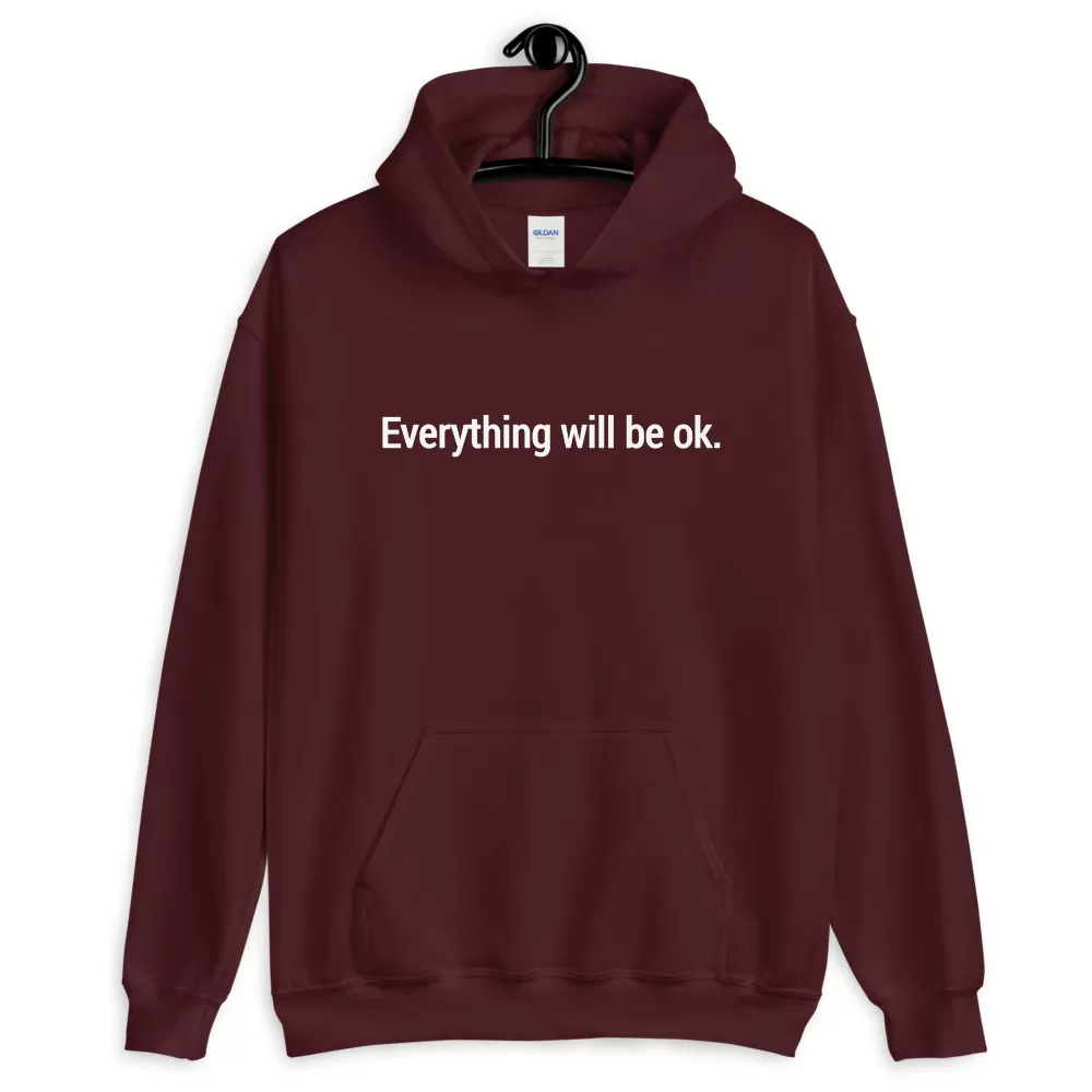 Everything will be ok Unisex Hoodie - Image 5