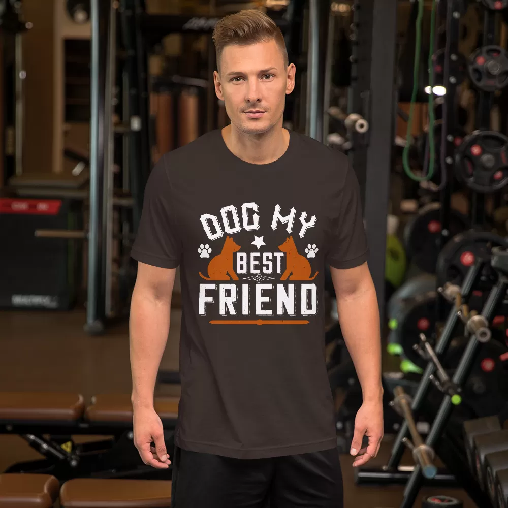 Dog My Best Friend Unisex T-Shirt - Image 2