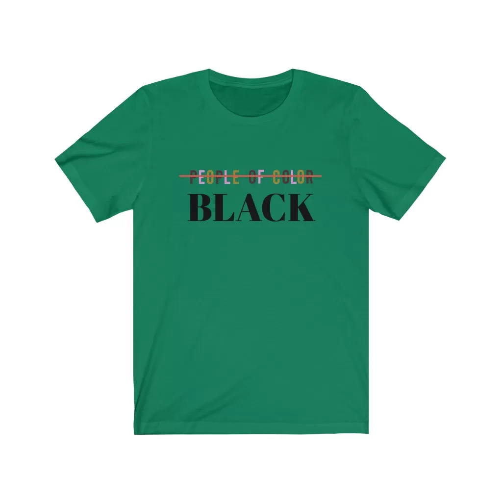 People of color black unisex tee - Image 8
