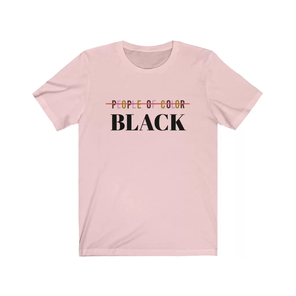 People of color black unisex tee - Image 2