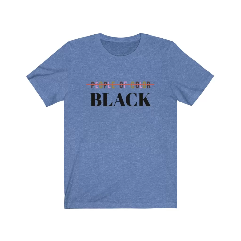 People of color black unisex tee - Image 11