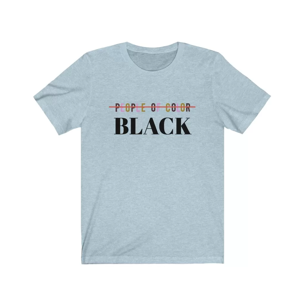 People of color black unisex tee - Image 9