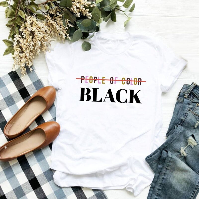 PEOPLE OF COLOR black