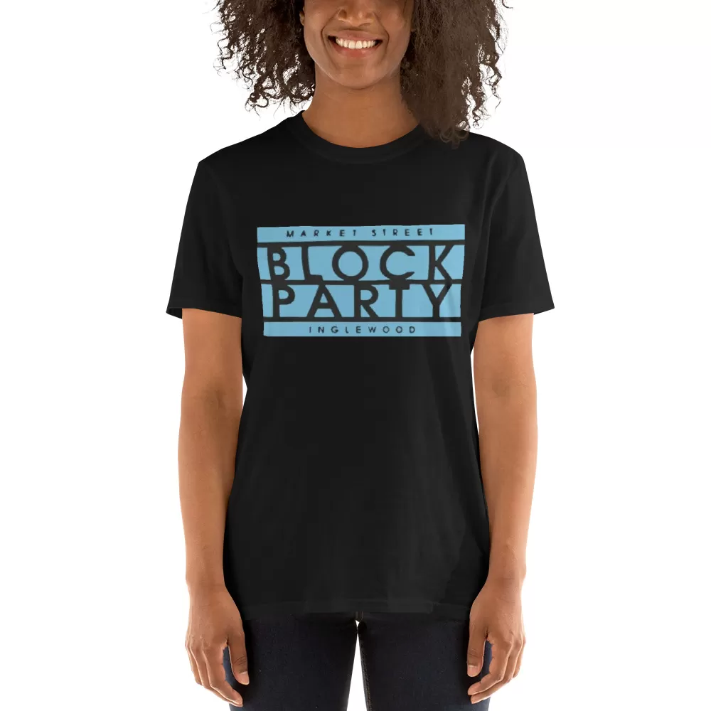 BLOCK PARTY Short-Sleeve Unisex T-Shirt