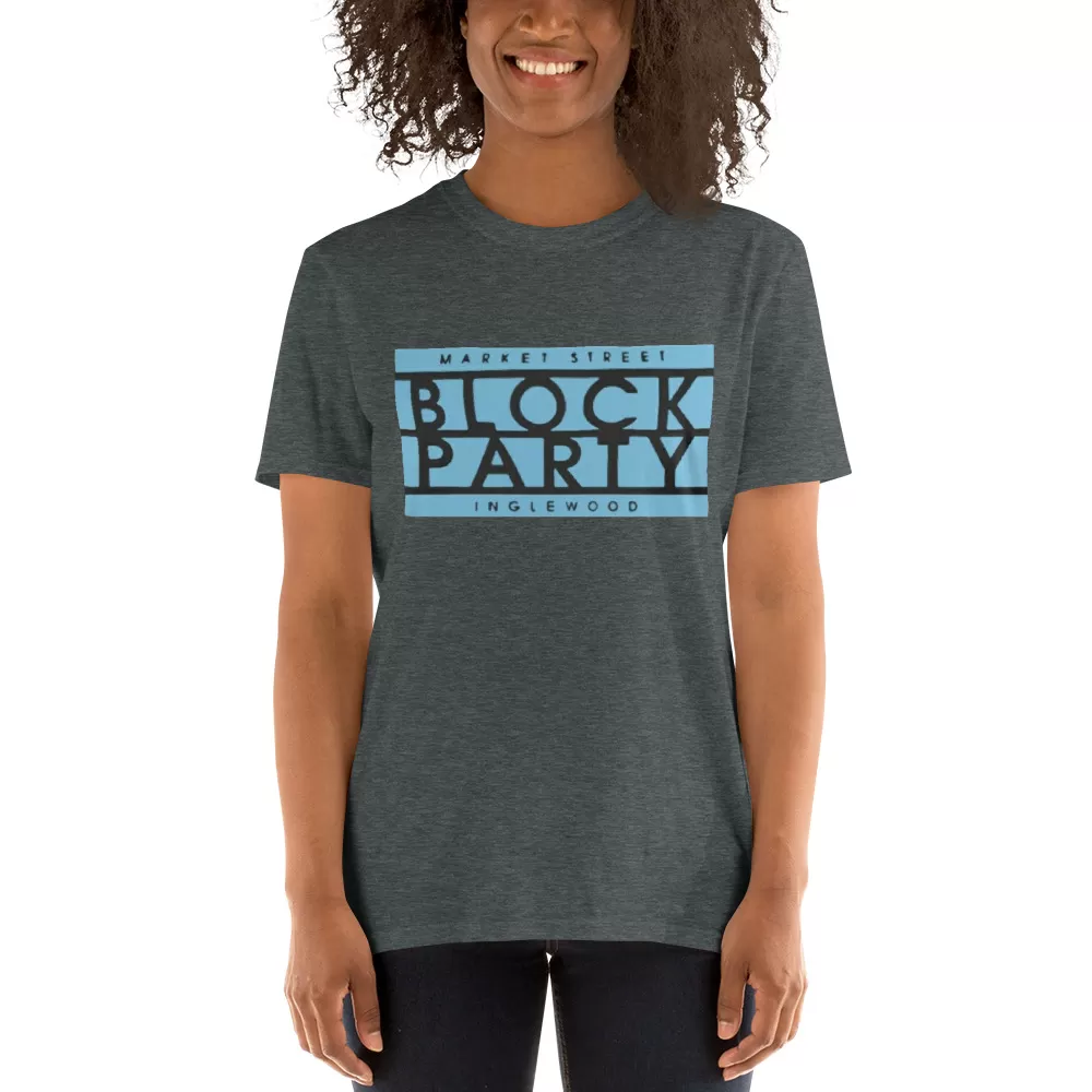 BLOCK PARTY Short-Sleeve Unisex T-Shirt - Image 4