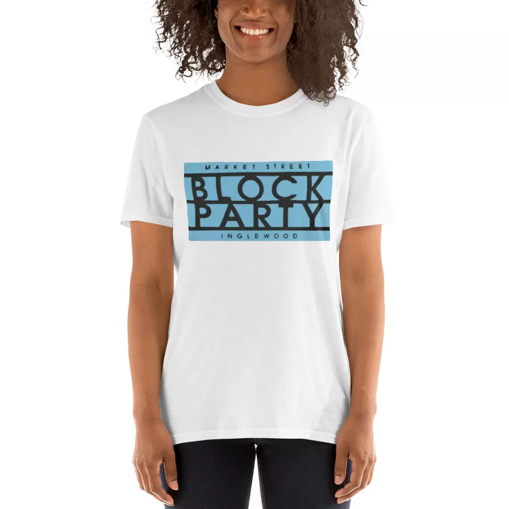BLOCK PARTY Short-Sleeve Unisex T-Shirt - Image 2