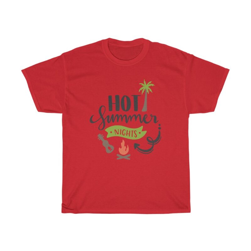 Hot Summer Nights Unisex Heavy Cotton Tee
