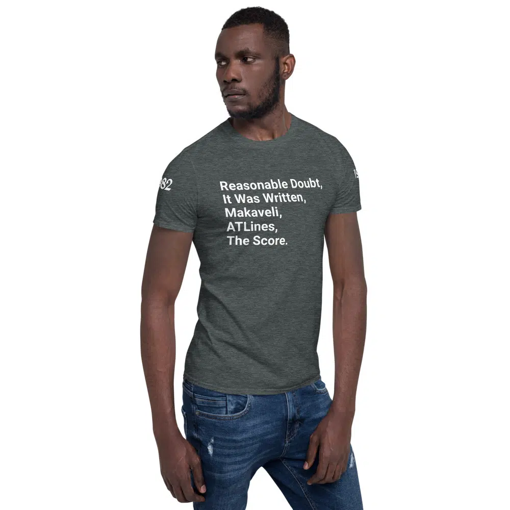 reasonable doubt Unisex T-Shirt - Image 12