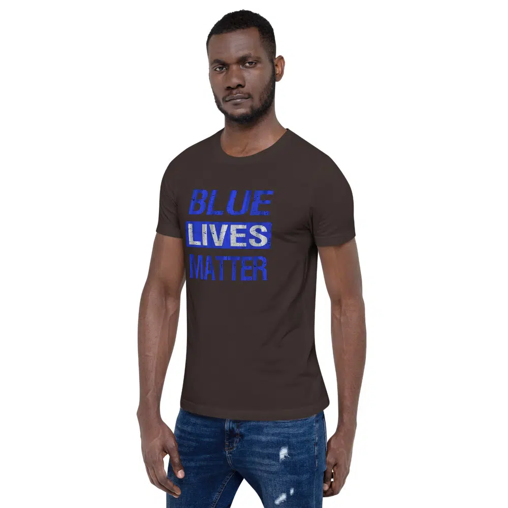 Blue lives matter Unisex T-Shirt - Image 5