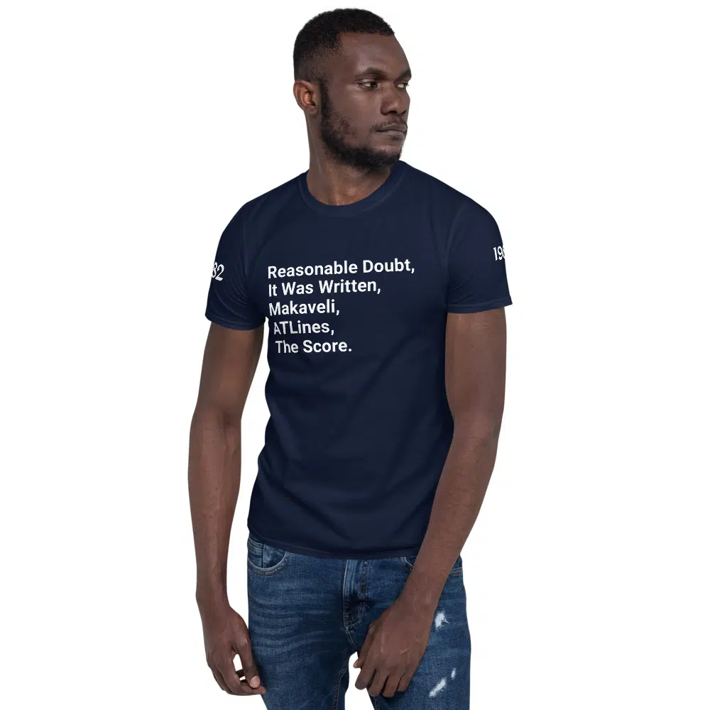 reasonable doubt Unisex T-Shirt - Image 6