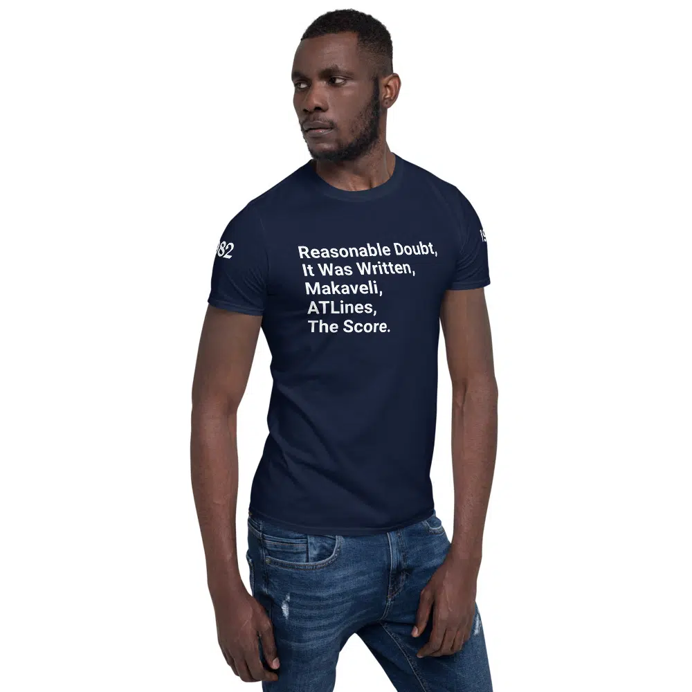 reasonable doubt Unisex T-Shirt - Image 7