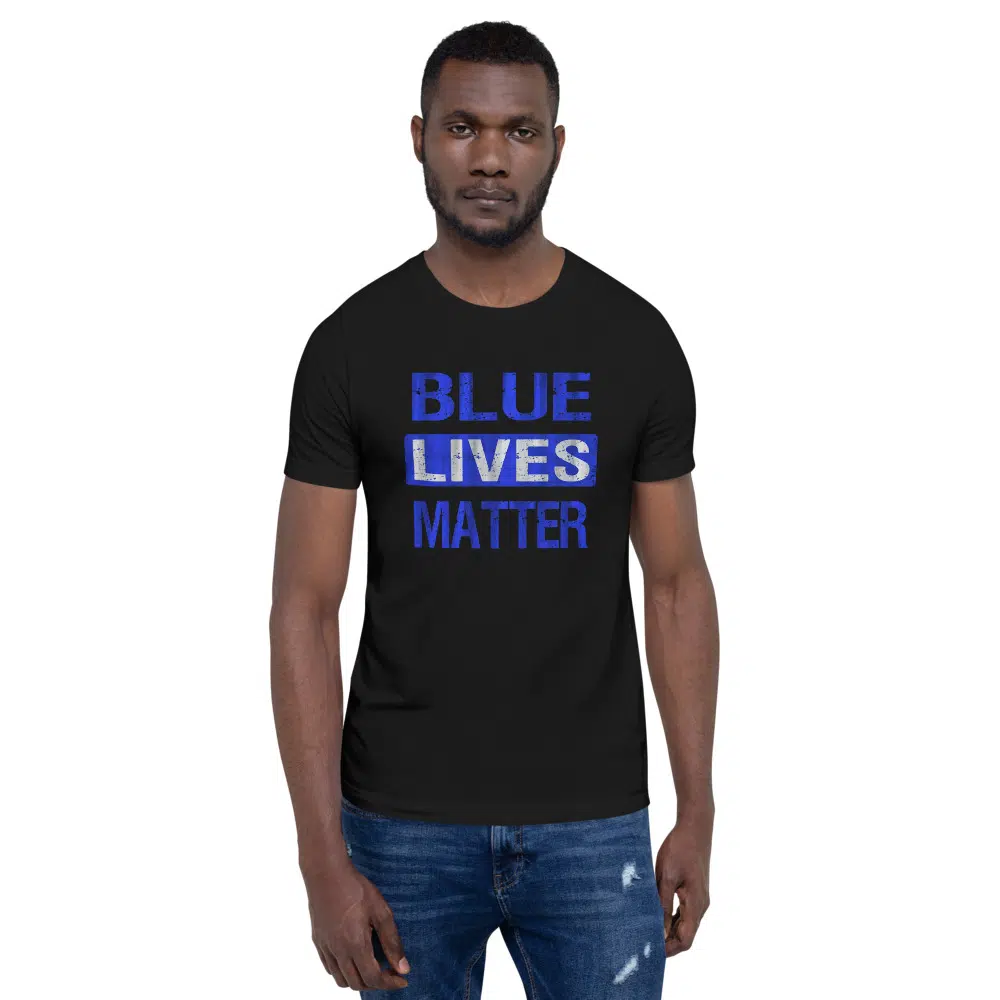 Blue lives matter Unisex T-Shirt