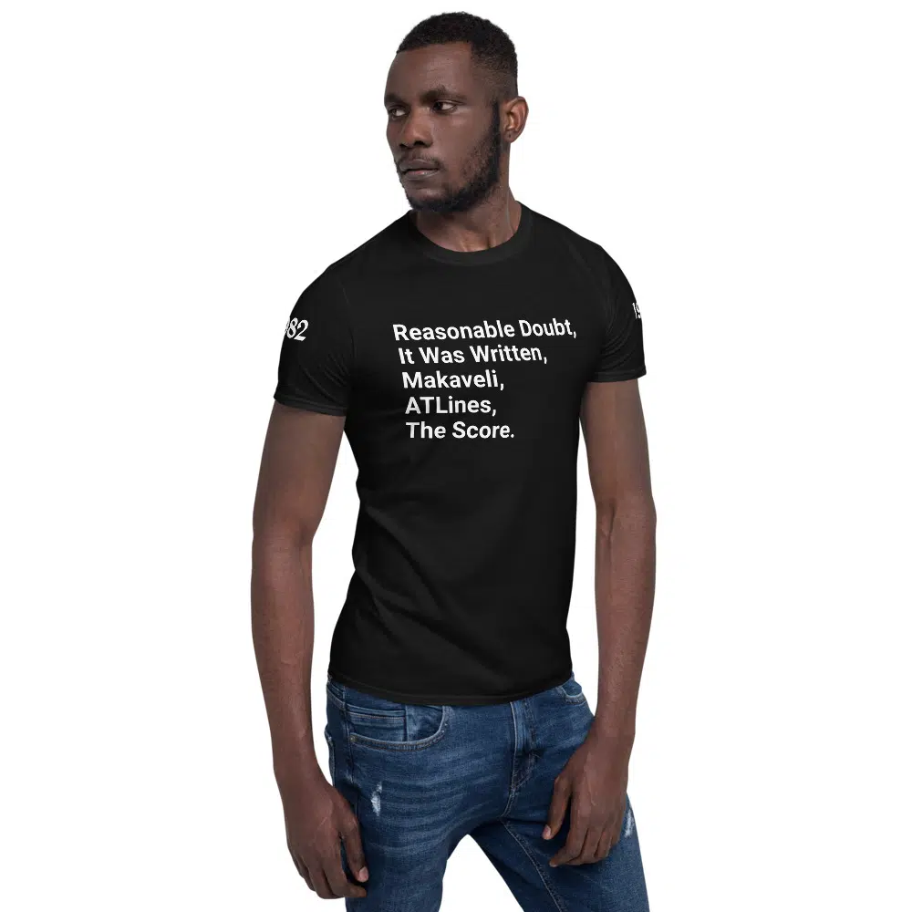 reasonable doubt Unisex T-Shirt - Image 2