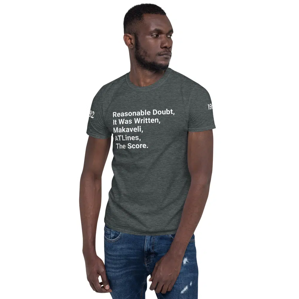 reasonable doubt Unisex T-Shirt - Image 11