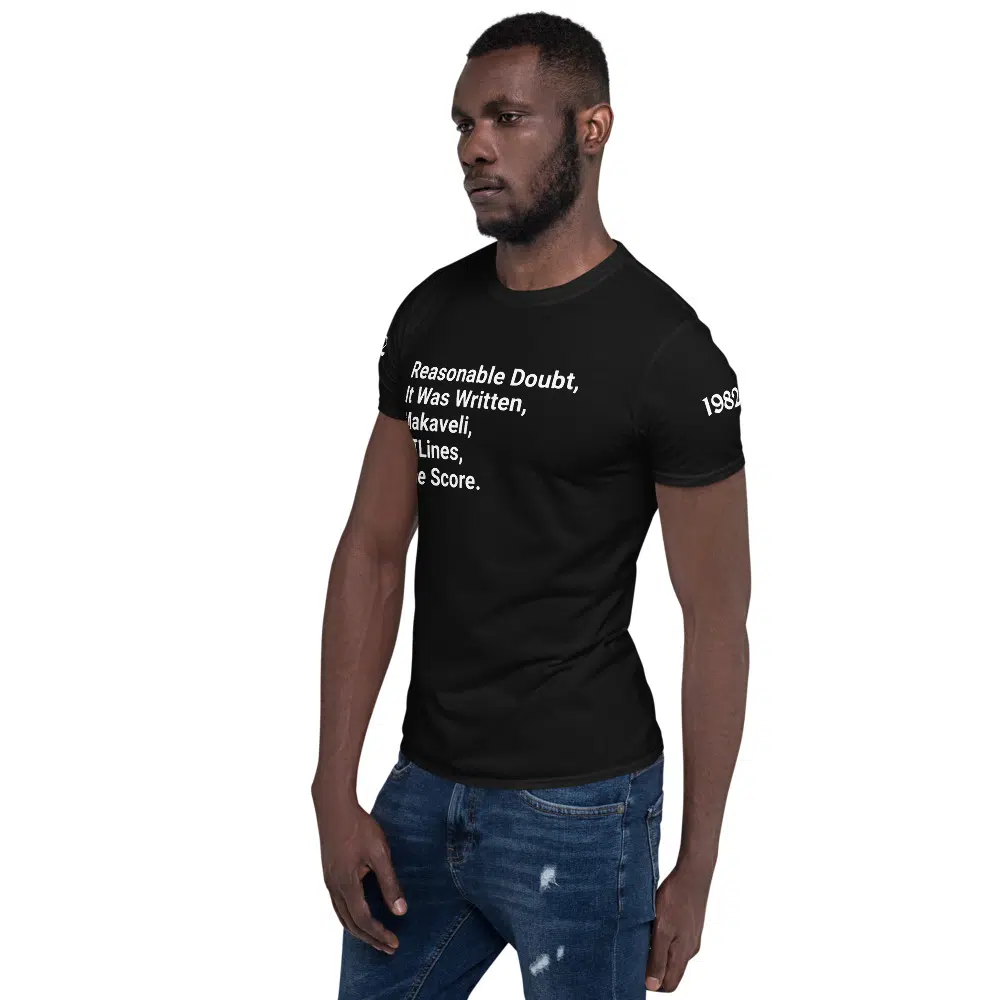 reasonable doubt Unisex T-Shirt - Image 3