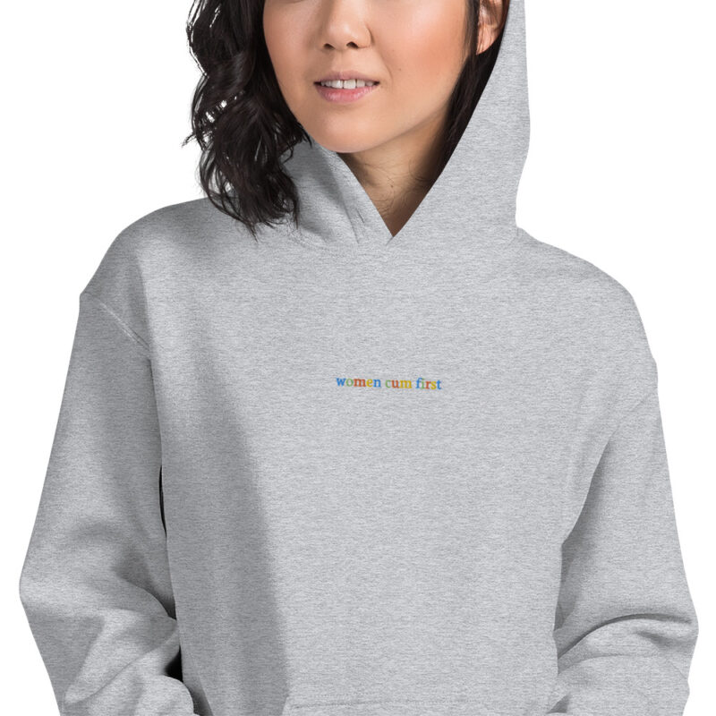 Women cum first Unisex Hoodie - Tee List