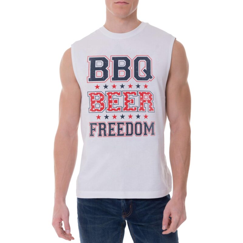 BBQ BEER FREEDOM Muscle Shirt - Unisex