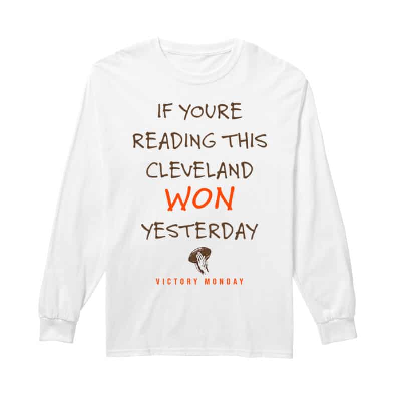 If youre reading this cleveland won yesterday