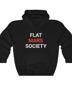 Flat Mars Society Unisex Hoodie