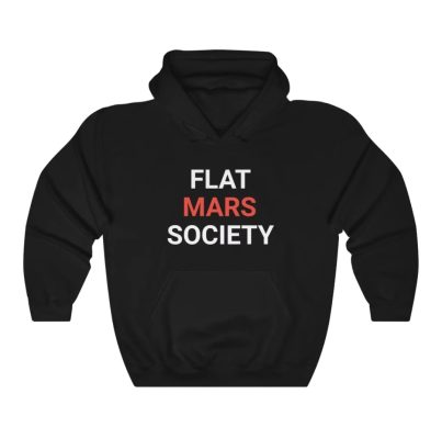 Flat Mars Society Unisex Hoodie