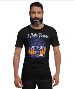 I hate people t-shirt