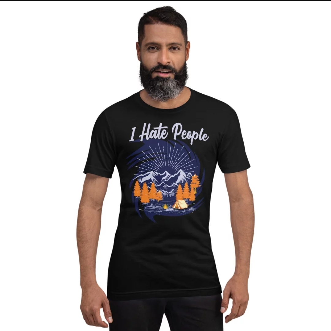I hate people t-shirt