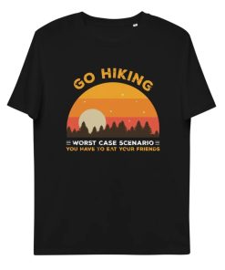 Go hiking Unisex organic cotton t-shirt
