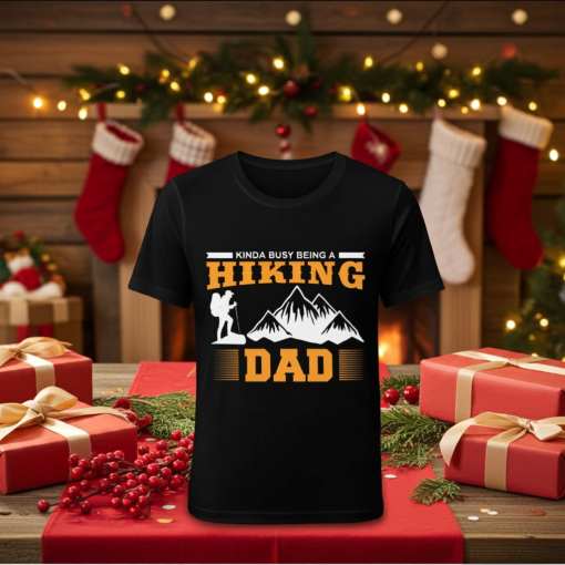 Kinda being a hiking dad shirt - Image 3